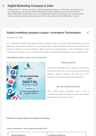 digital marketing company in india