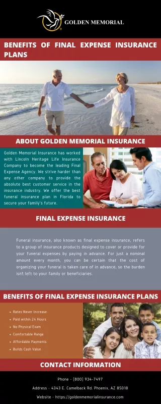 Benefits of Final Expense Insurance Plans