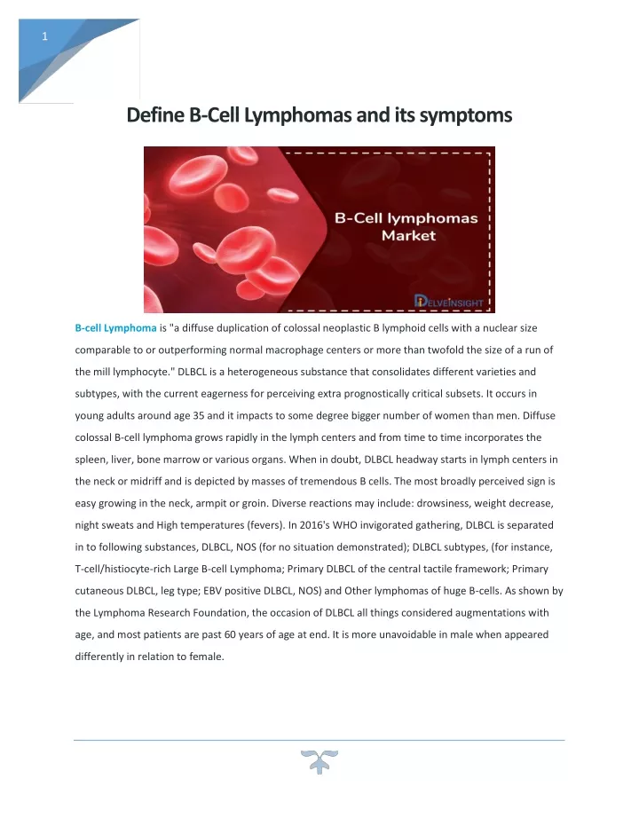 PPT - What Is B-Cell Lymphomas PowerPoint Presentation, Free Download ...