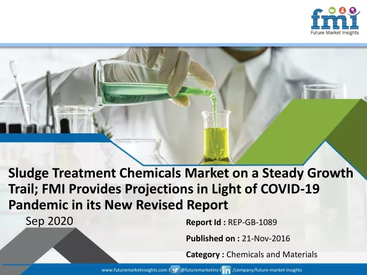 sludge treatment chemicals market on a steady