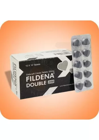 Fildena Double 200 mg | fildena pill | Medstraps