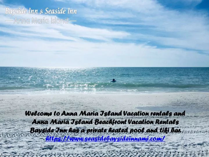 welcome to anna maria island vacation rentals