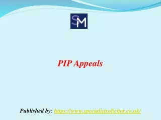PIP Appeals