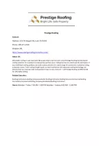 Prestige Roofing