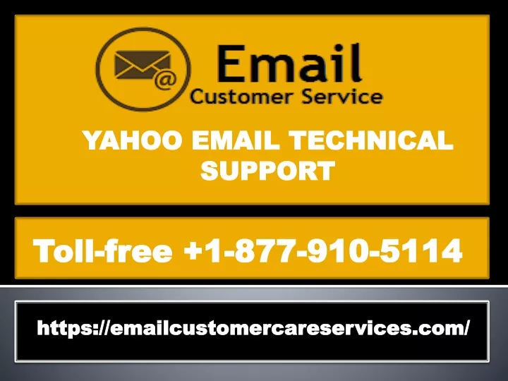 yahoo email technical support