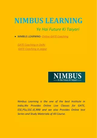 nimbus learning