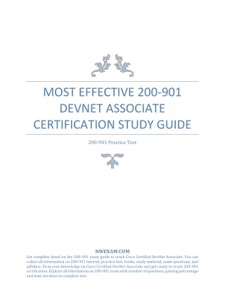 most effective 200 901 devnet associate