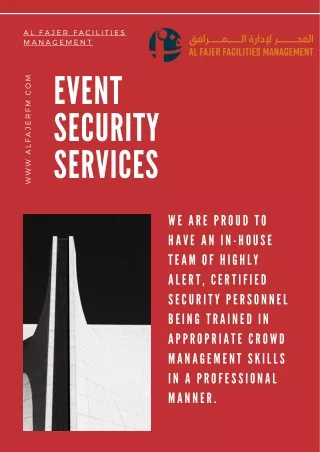 Event Security Services