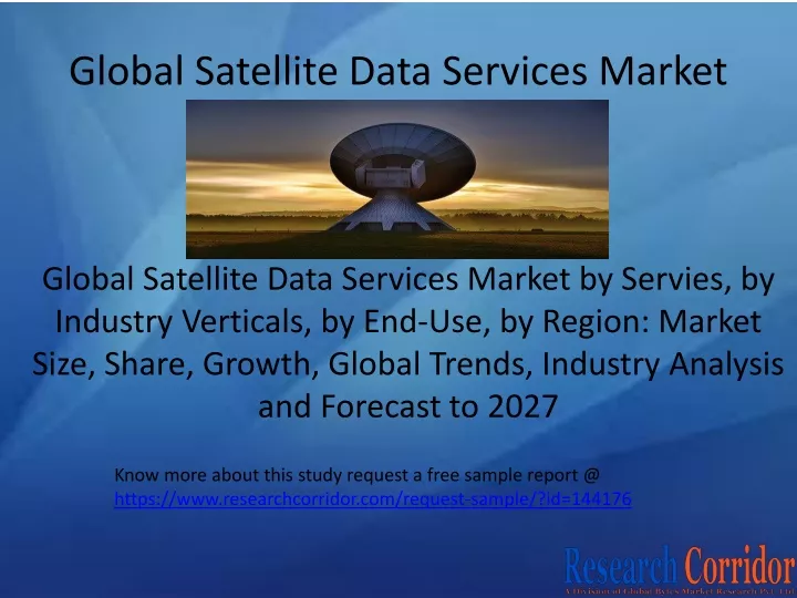 global satellite data services market