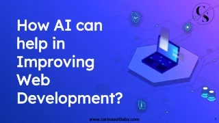 How AI can help in Improving Web Development?