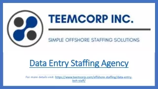 data entry staffing agency data entry staffing