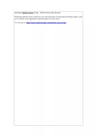 get best airbnb clone script airbnb clone