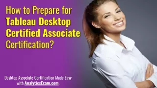 [PDF] Tableau Desktop Certified Associate Certification Exam