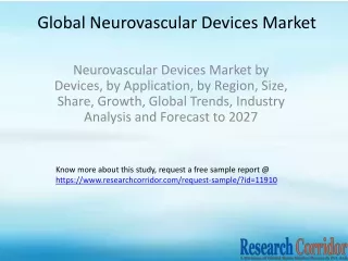 Neurovascular Devices Market by Devices, by Application, by Region, Size, Share, Growth, Global Trends, Industry Analysi