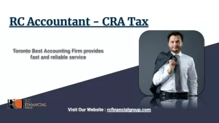 rc accountant cra tax