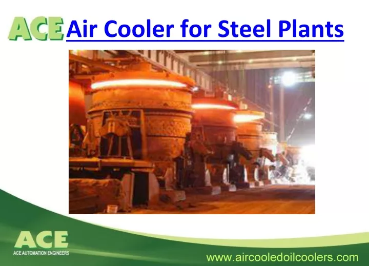 air cooler for steel plants