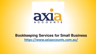 Online bookkeeping services