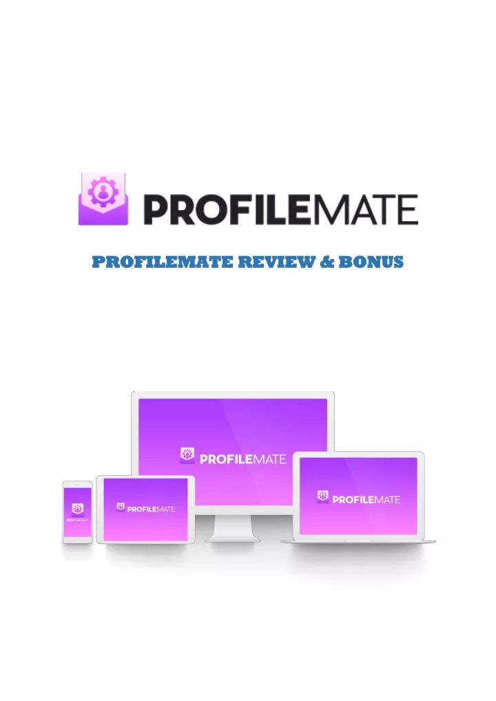 profilemate review bonus profilemate review bonus