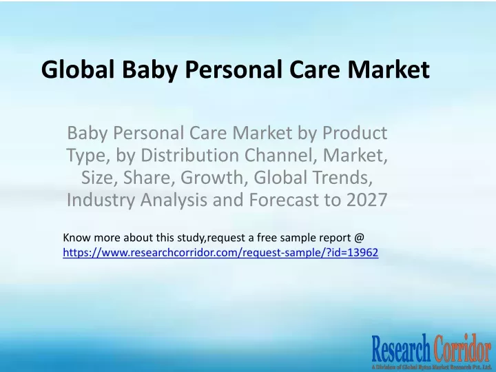 global baby personal care market