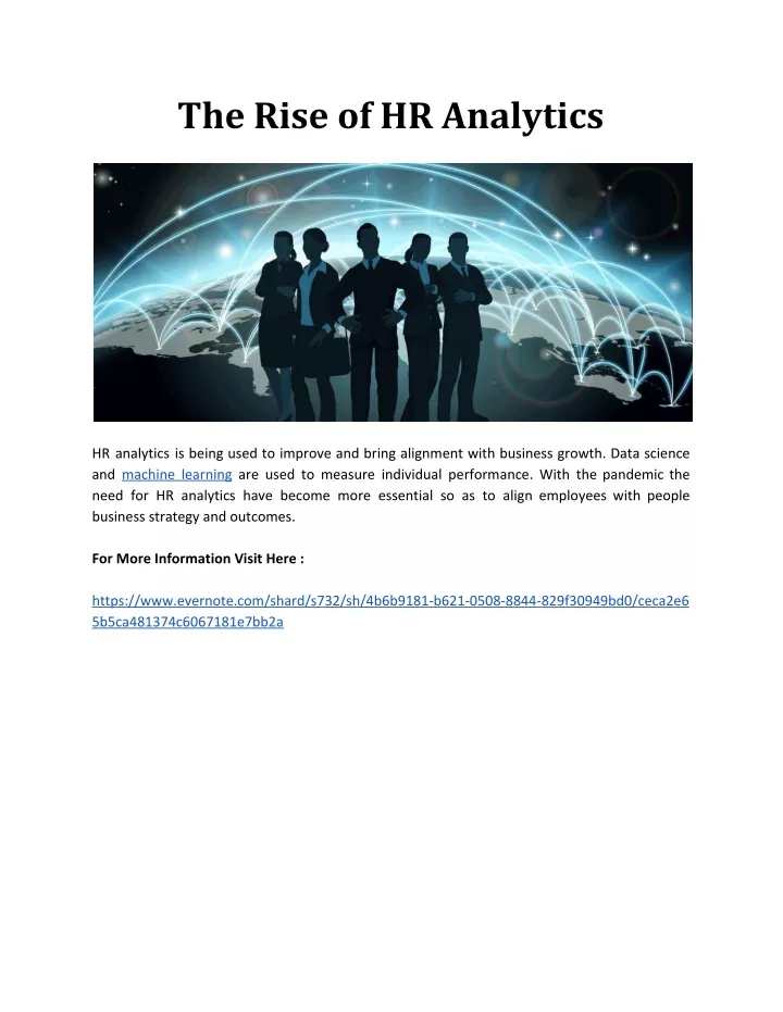 the rise of hr analytics