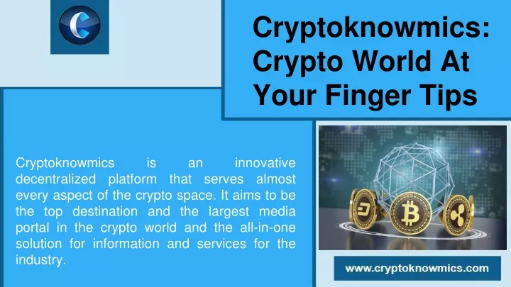 cryptoknowmics crypto world at your finger tips