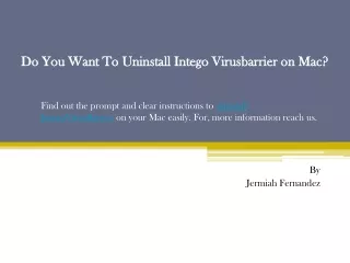 do you want to uninstall intego virusbarrier on mac