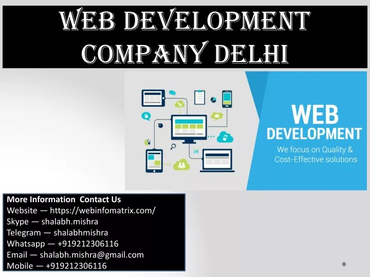 web development company delhi