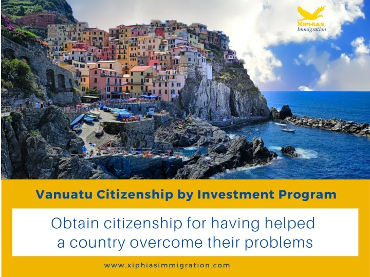 vanuatu citizenship by investment program