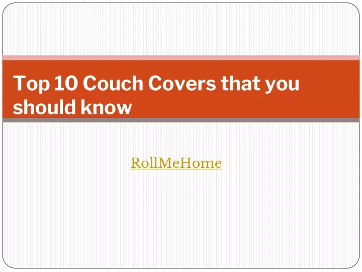 top 10 couch covers that you should know