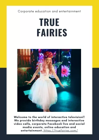 True Fairies - Interactive Video Calls