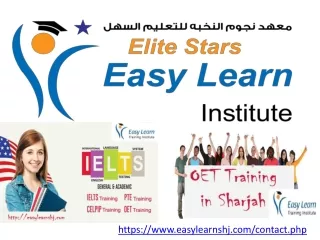 Oet training in sharjah - easylearnshj .com