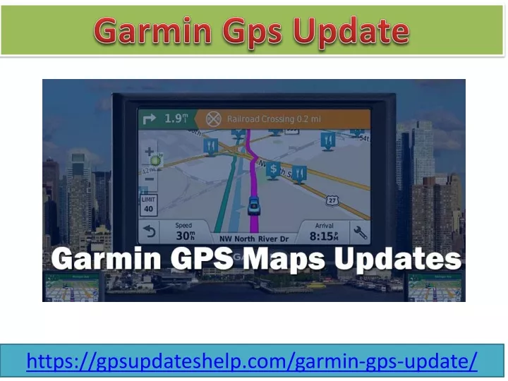 garmin gps update