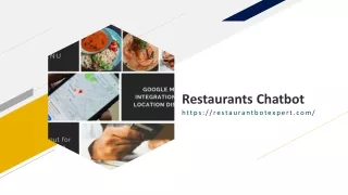 restaurants chatbot