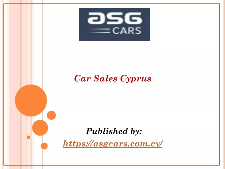 car sales cyprus published by https asgcars com cy