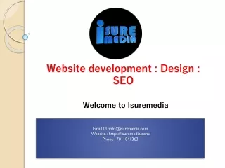 email id info@isuremedia com website https isuremedia com phone 7011041363