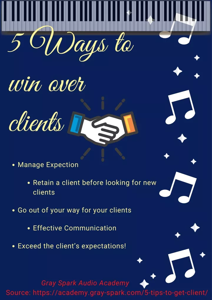 5 ways to win over clients