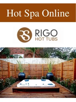 hot spa online