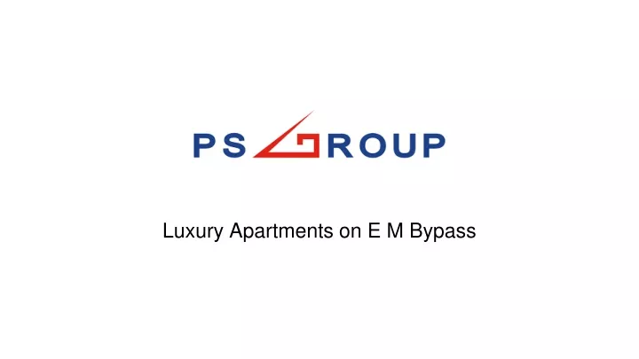 luxury apartments on e m bypass