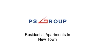 residential apartments in new town