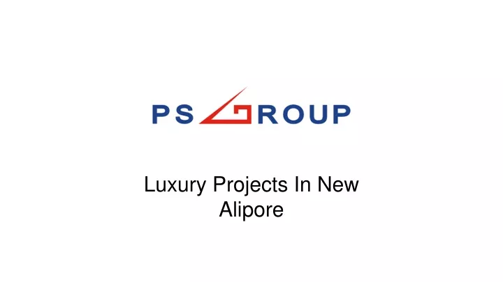 luxury projects in new alipore