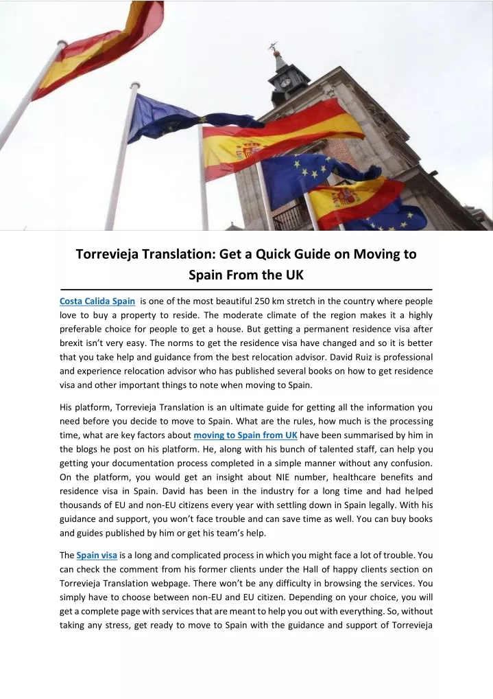 torrevieja translation get a quick guide