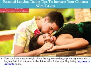 Essential Ladyboy Dating Tips To Increase Your Contacts With T-Girls