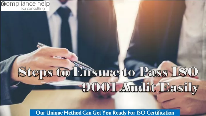 steps to ensure to pass iso 9001 audit easily