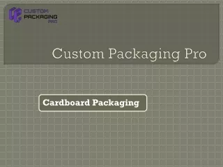 custom packaging pro
