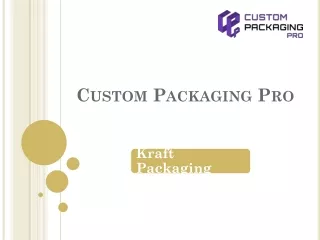 custom packaging pro