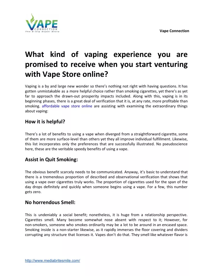 vape connection