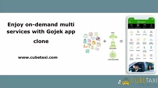 enjoy on demand multi services with gojek app clone