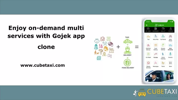enjoy on demand multi services with gojek app clone