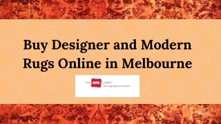 Buy Designer and Modern Rugs in Melbourne