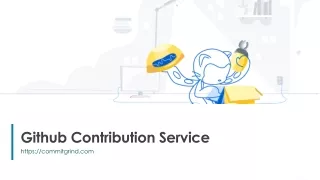 github contribution service
